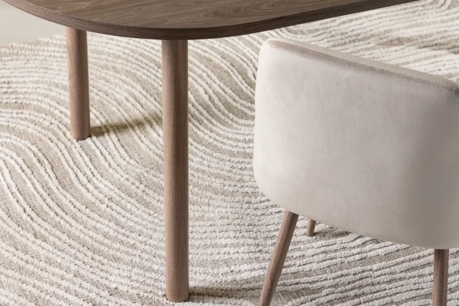 Andy ovaalne söögilaud, MDF, looduslik, 180×90 cm, 18905-000 – 11