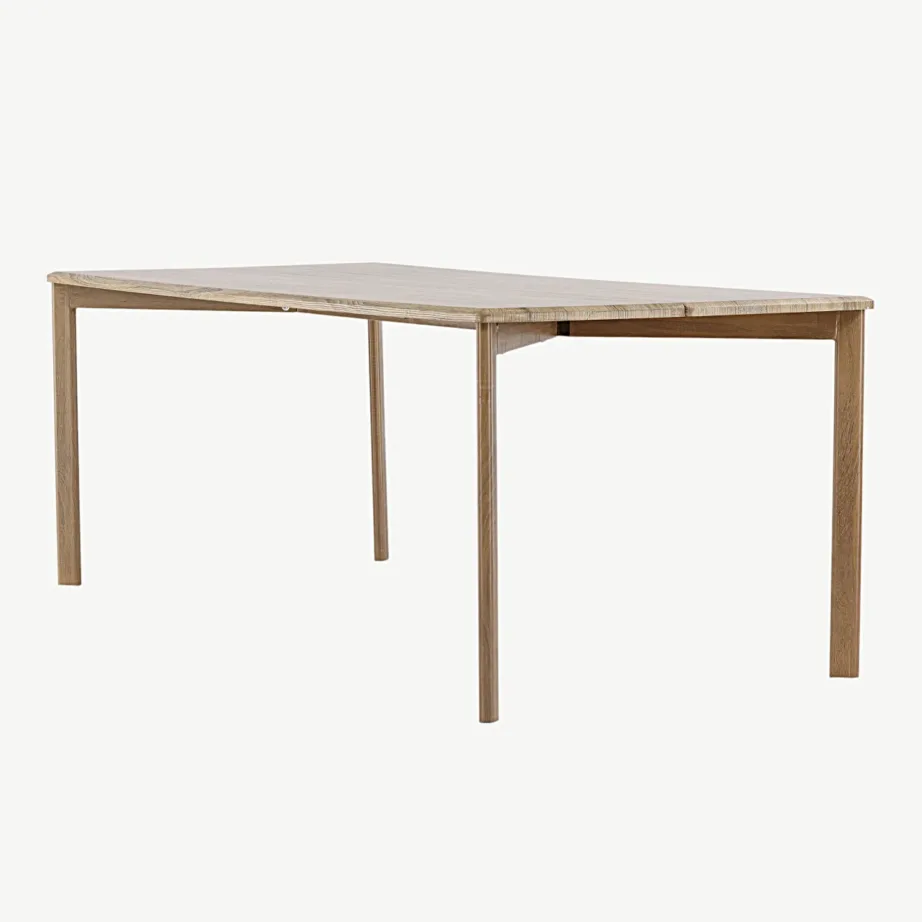 Põhjamaine söögilaud Damon, valge MDF, 200×90 cm, 18906-401 – 6