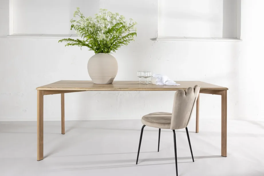 Põhjamaine söögilaud Damon, valge MDF, 200×90 cm, 18906-401 – 9