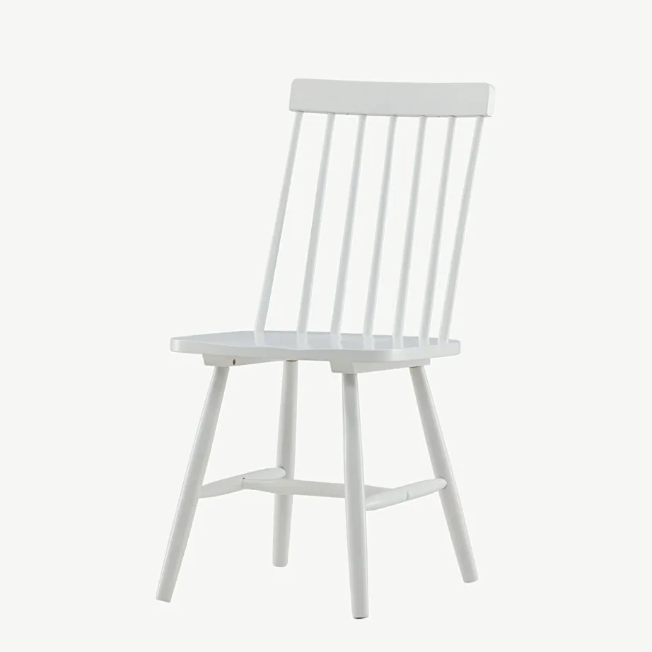 Valge kummipuidust pinnatool Lönneberga söögituppa, 19260-360 – 5