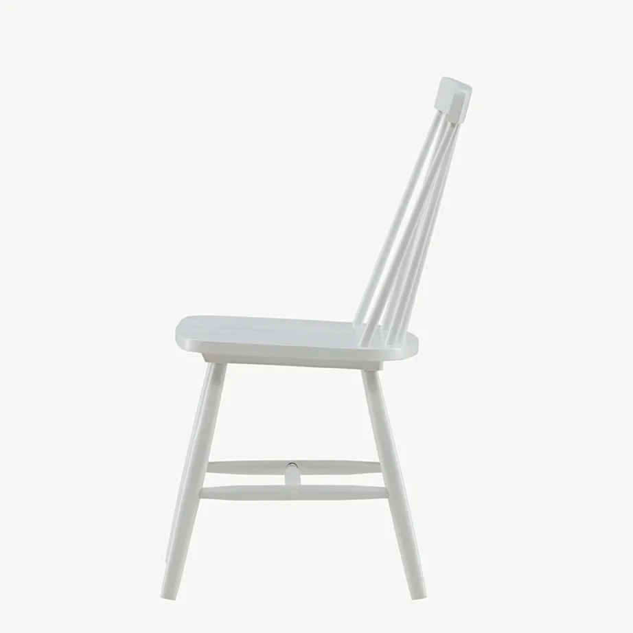 Valge kummipuidust pinnatool Lönneberga söögituppa, 19260-360 – 7