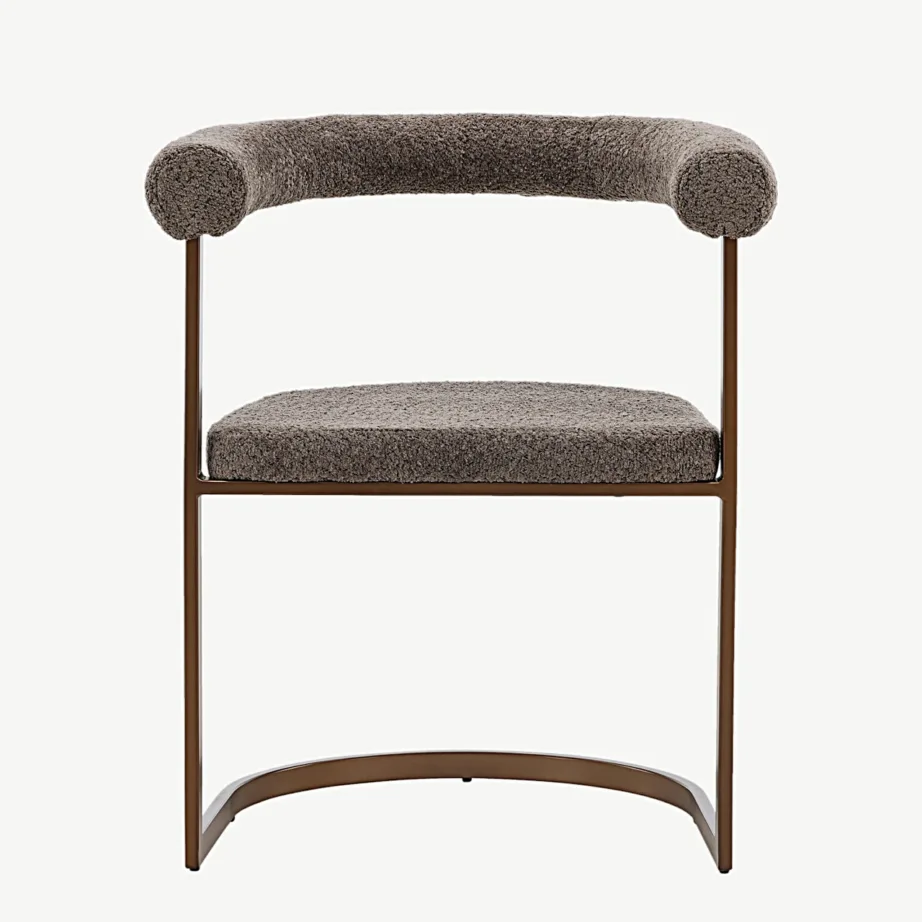 Morning halli buklee kangaga söögitool, pruun terasraam, 19910-458 – 4