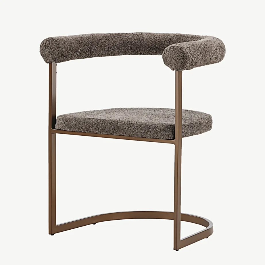 Morning halli buklee kangaga söögitool, pruun terasraam, 19910-458 – 5