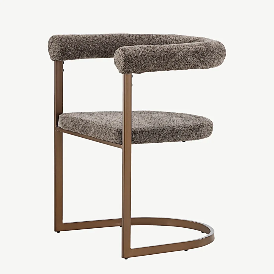 Morning halli buklee kangaga söögitool, pruun terasraam, 19910-458 – 6