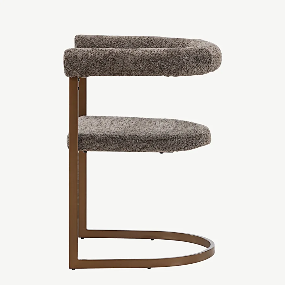 Morning halli buklee kangaga söögitool, pruun terasraam, 19910-458 – 7