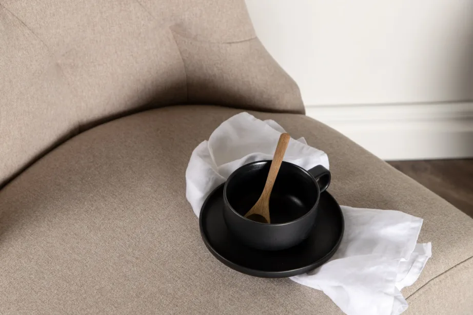 Beež polsterdatud söögitool Vista valgete tammepuidust jalgadega, 19936-050 – 10