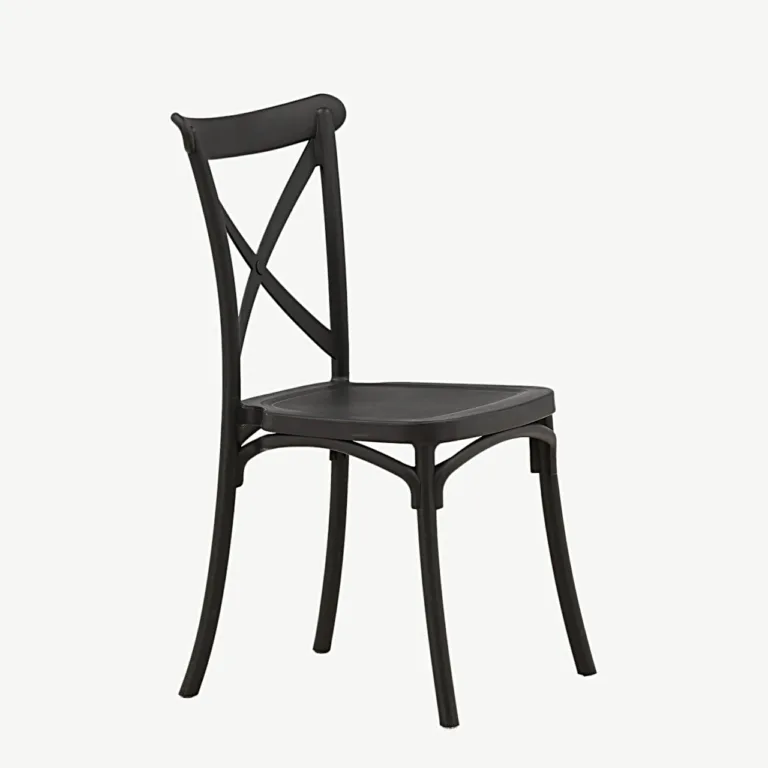 Mattmust plastikust söögitool Crosetti sarjast - 19936-120