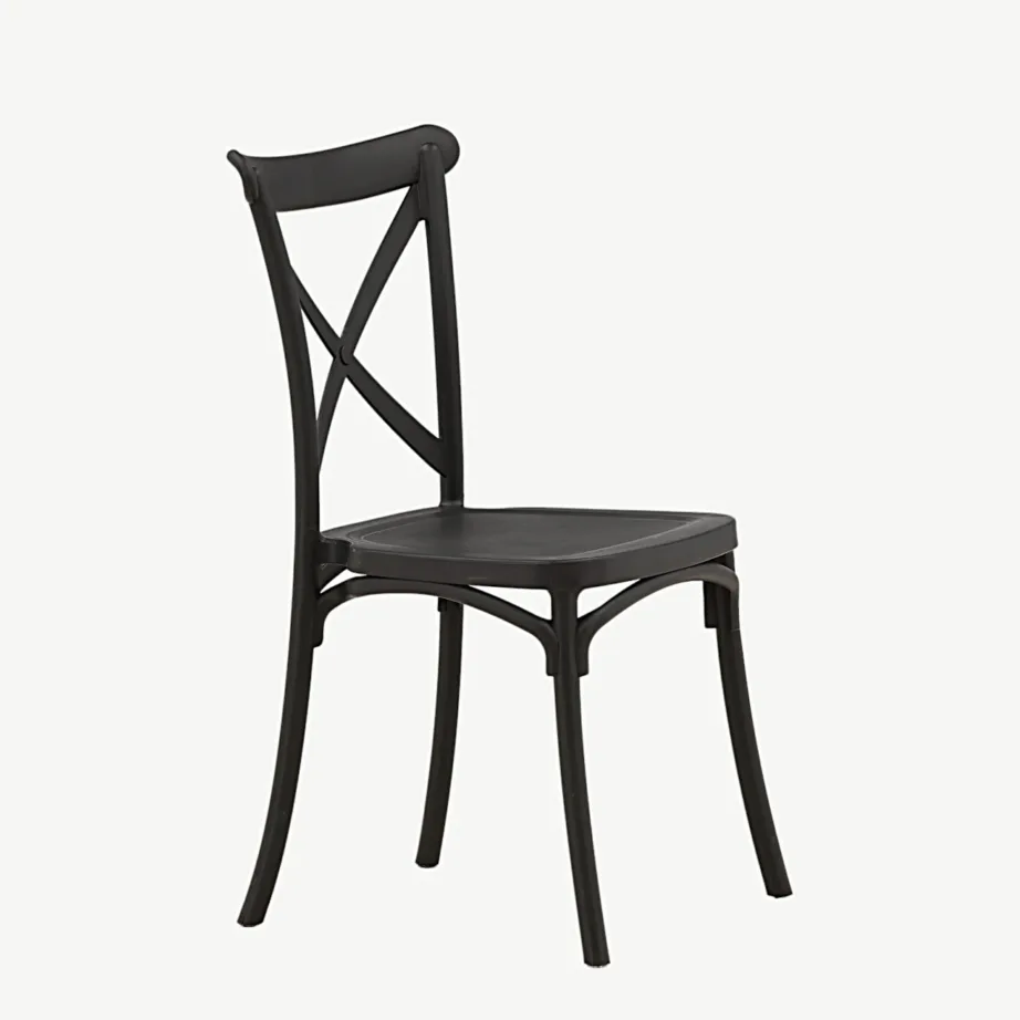 Mattmust plastikust söögitool Crosetti sarjast, 19936-120 – 3