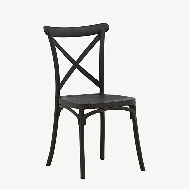 Mattmust plastikust söögitool Crosetti sarjast - 19936-120