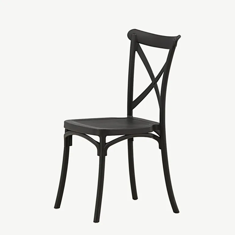 Mattmust plastikust söögitool Crosetti sarjast - 19936-120