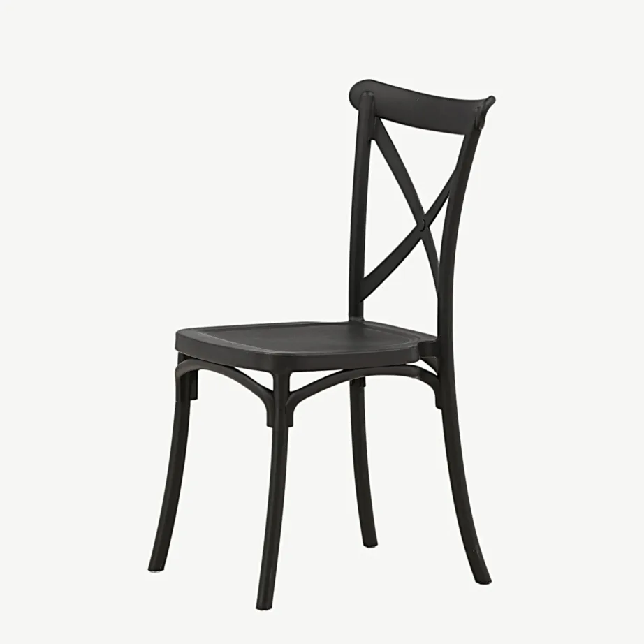 Mattmust plastikust söögitool Crosetti sarjast, 19936-120 – 6