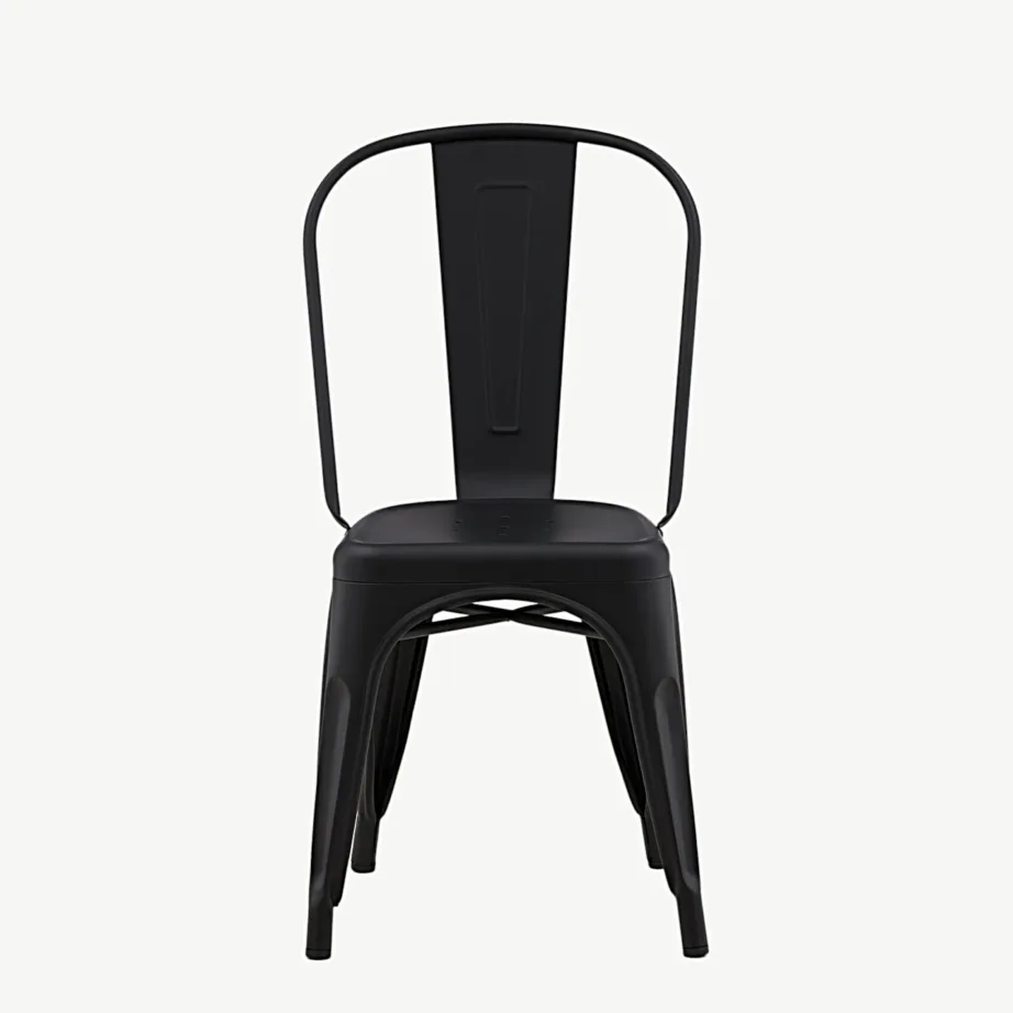 Mattmustast terasest söögitool Tempe, 19936-480 – 4