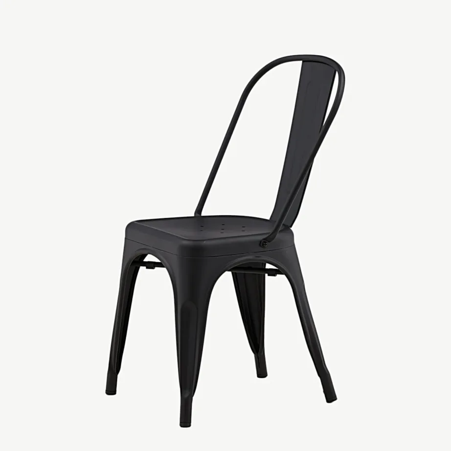 Mattmustast terasest söögitool Tempe, 19936-480 – 6