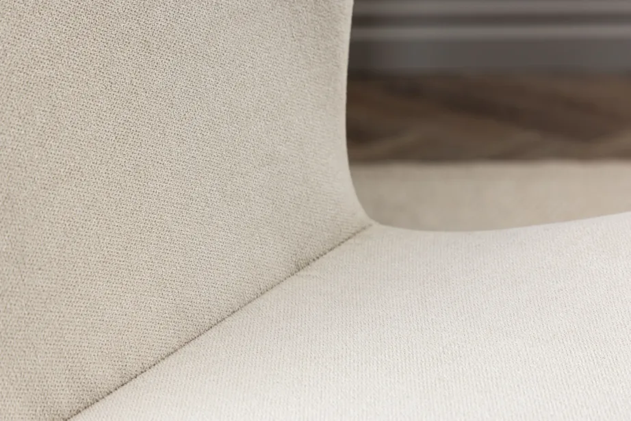 Beež polsterdatud söögitool Lilja terasjalgadel, tammeimitatsiooniga, 19943-103 – 10