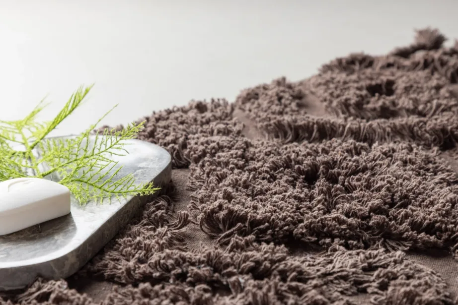 Pruun puuvillane vannitoa vaip Hilma, 50 × 80 cm, 19952-103 – 5