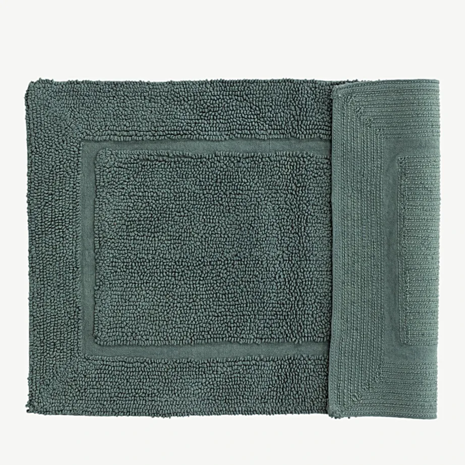 Rohelisest froteekangast vannitoavaip William 50 × 80 cm, roheline, 19955-104