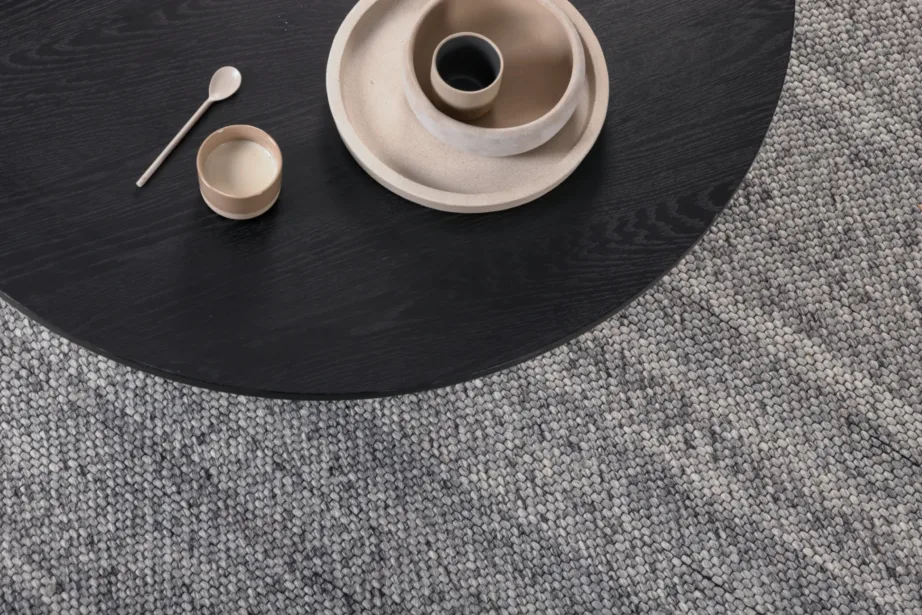 Käsitsi kootud hõbedane villavaip Ganga, 170×240 cm, 19969-371 – 7