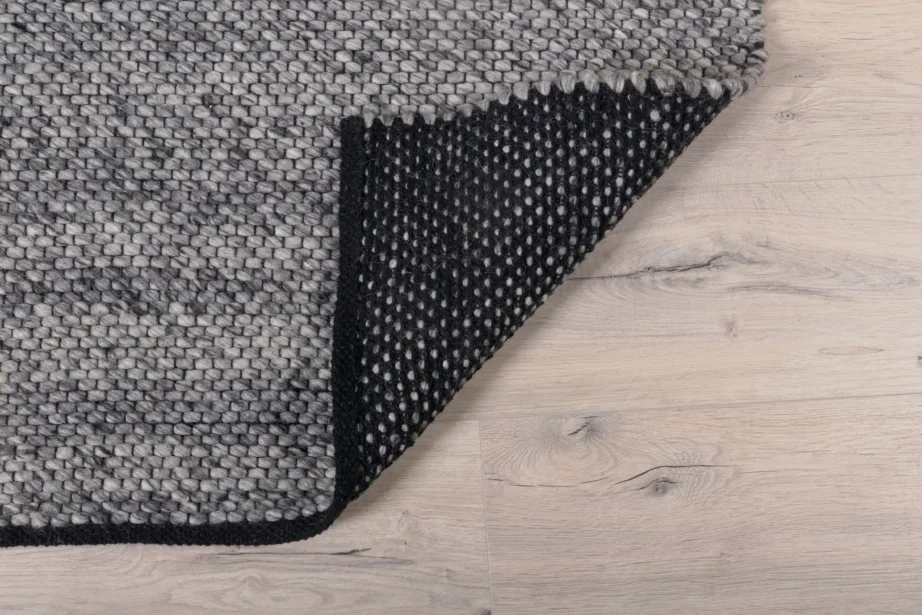 Käsitsi kootud hõbedane villavaip Ganga, 170×240 cm, 19969-371 – 9