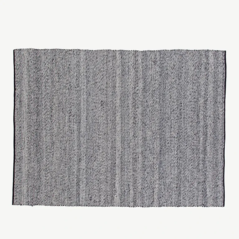Käsitsi kootud hall villavaip Ganga, 170 × 240 cm - 19969-375