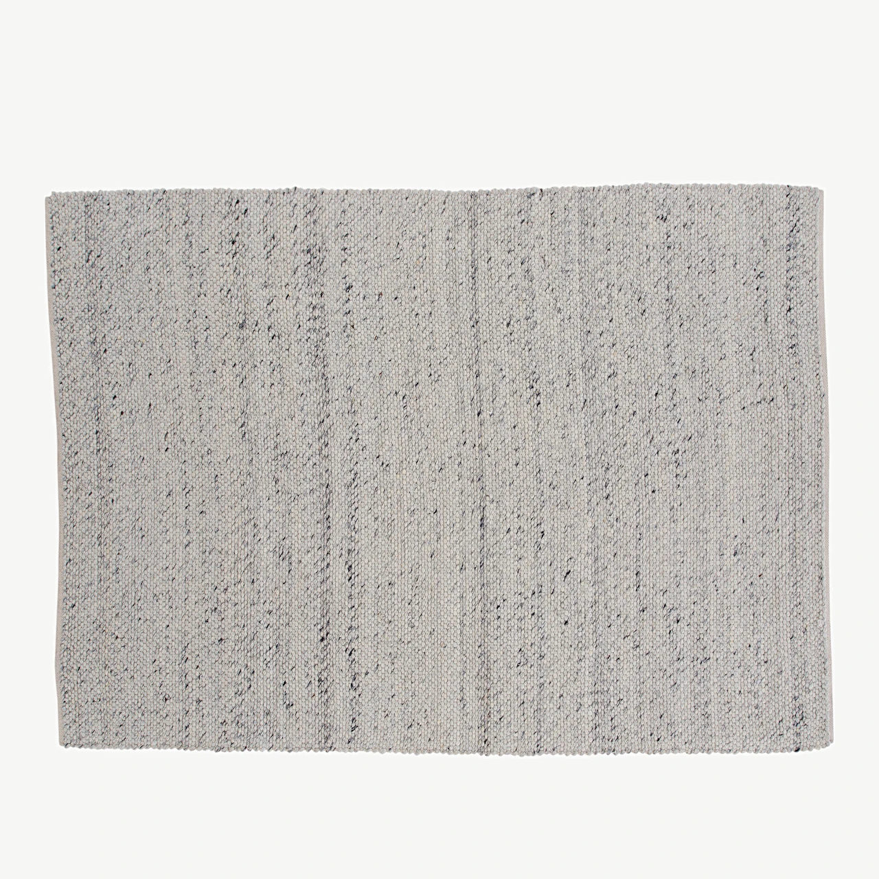 Käsitsi kootud elevandiluu toonis villavaip Ganga, 200 × 300 cm - 19970-370