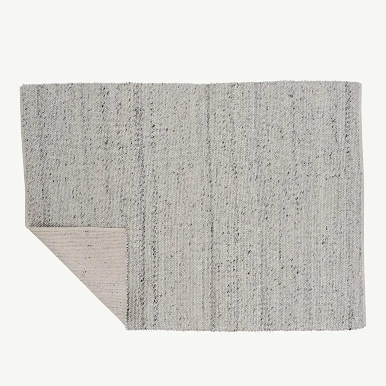 Käsitsi kootud elevandiluu toonis villavaip Ganga, 200 × 300 cm - 19970-370