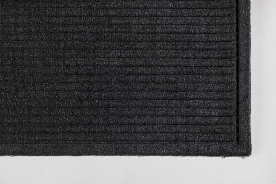 Bosse musta värvi kummist ja polüpropüleenist ristkülikukujuline uksematt, 60 × 90 cm, 19972-100 – 4