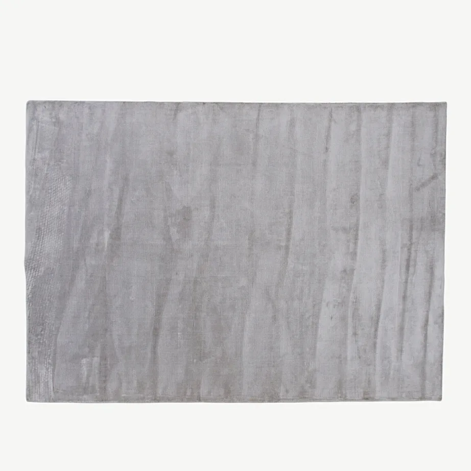 Hõbedane viskoosvaip Indra, 170 × 240 cm, 19972-331 – 2