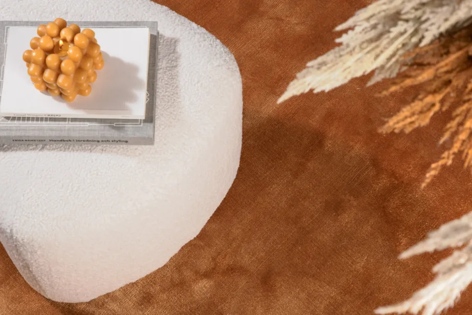 Sinepikollane viskoosvaip Indra, 200 × 300 cm, 19973-336 – 5