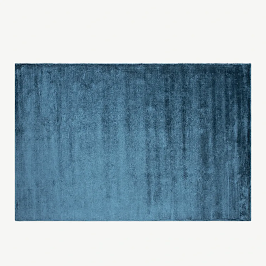 Mere-sinine viskoosvaip Indra, 250 × 350 cm, 19974-337 – 3