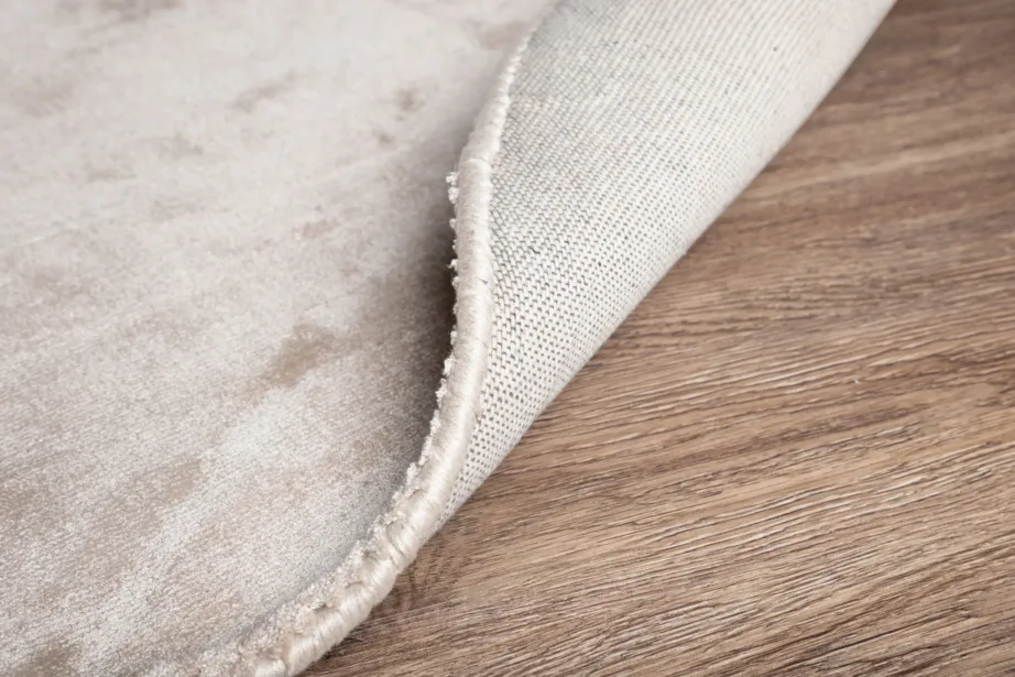 Beež ümmargune viskoosvaip Indra, ø200 cm, 19975-330 – 5