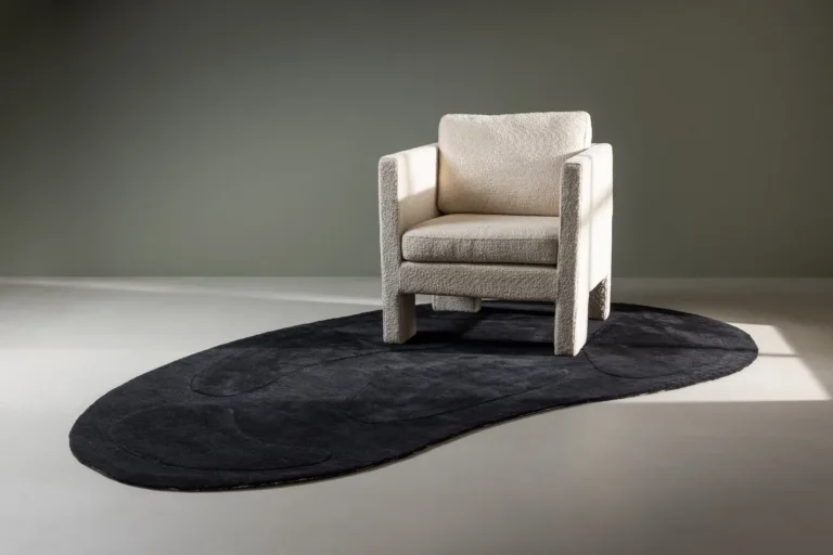 Must ovaalne villasegust vaip Enard (290 × 175 cm) - 19977-200