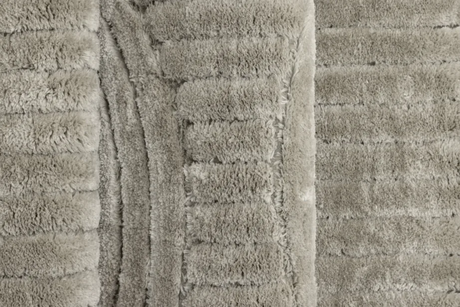 Hallikasbeež reljeefne vaip Niklas, polüestrist ja puuvillast, 290×200 cm, 19982-125 – 4