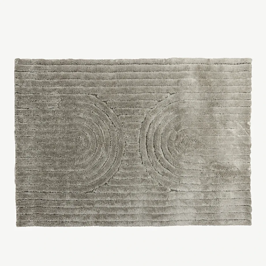 Hallikasbeež ristkülikukujuline vaip Niklasele (polüester ja puuvill, 230 x 160 cm), 19983-125 – 2