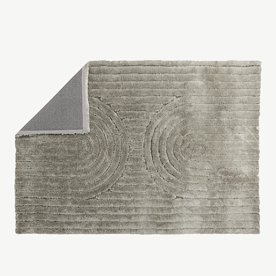 Hallikasbeež ristkülikukujuline vaip Niklasele (polüester ja puuvill, 230 x 160 cm), 19983-125