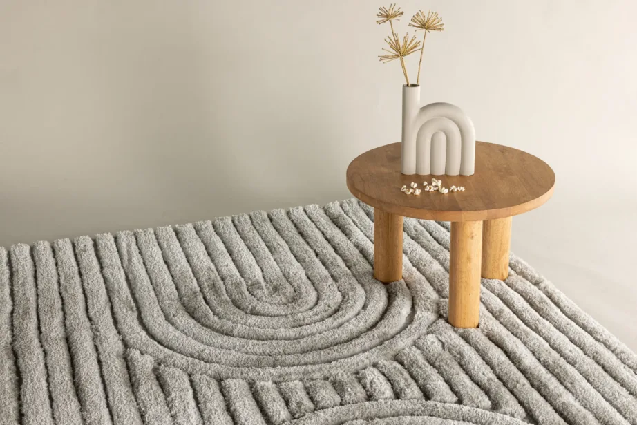 Hallikasbeež ristkülikukujuline vaip Niklasele (polüester ja puuvill, 230 x 160 cm), 19983-125 – 5