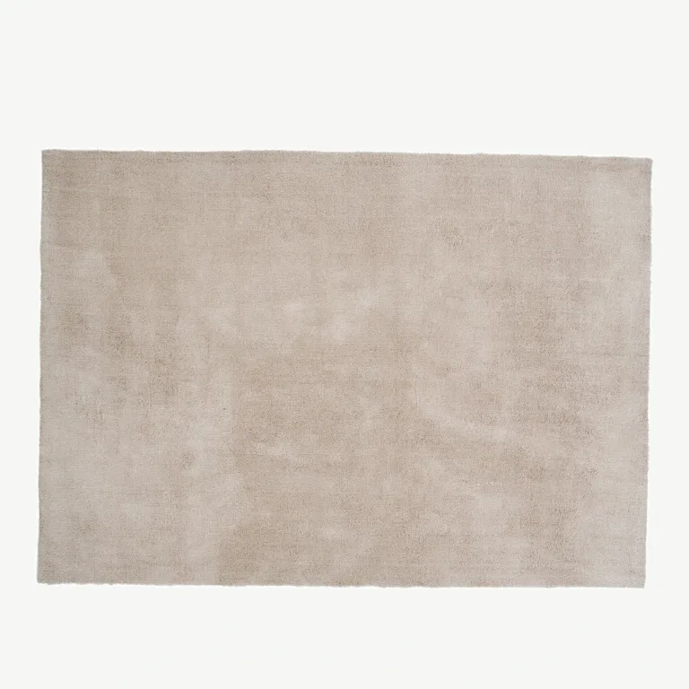 Beež suur elutoa vaip Undra 200x300 cm polüestrist ja puuvillast - 19986-330