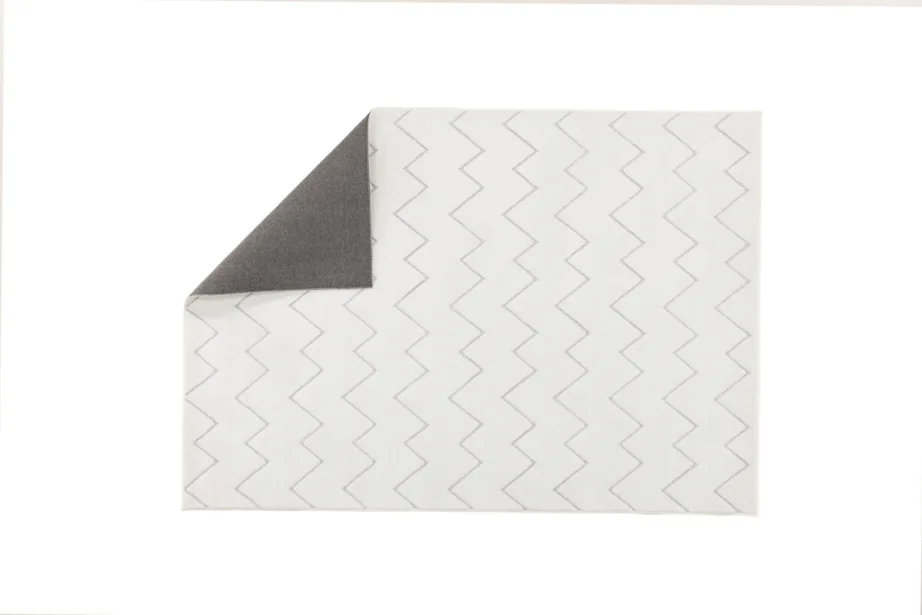 Valge polüestrist ristkülikukujuline vaip Fia, 290 × 200 cm, 19987-100 – 3