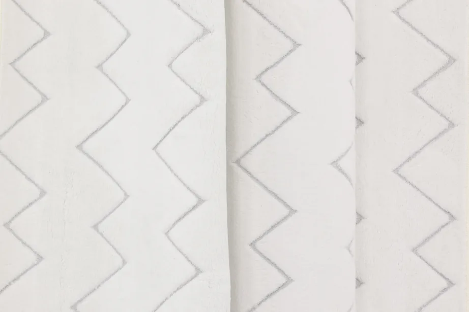Valge polüestrist ristkülikukujuline vaip Fia, 290 × 200 cm, 19987-100 – 4