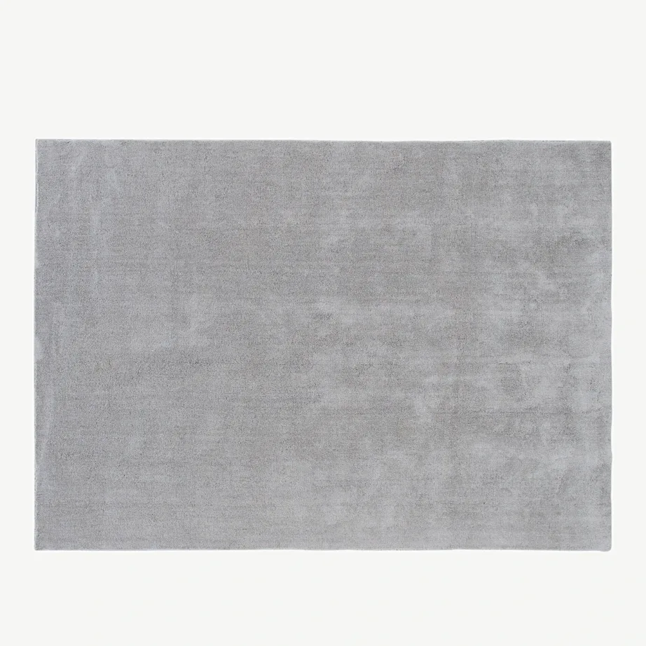 Hõbehall polüestrist elutoa vaip Undra 250 × 350 cm, 19987-331 – 2