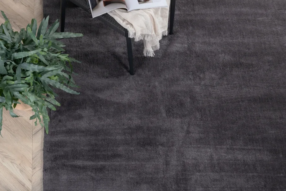 Undra tumehall siidiselt pehme elutoa vaip (250 × 350 cm, polüester-puuvill), 19987-335 – 5