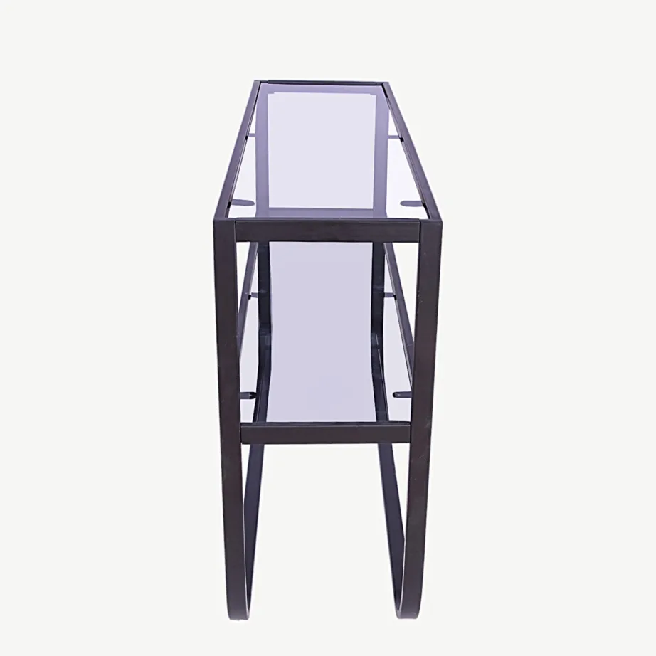 Rocker abilauad musta metallraami ja halli suitsuklaasiga, 19989-685 – 4