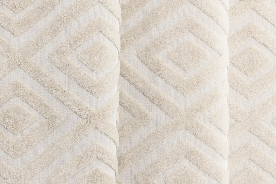 Valge geomeetrilise mustriga vaip Pia (polüester-puuvill, 160×230 cm), 19991-101 – 4