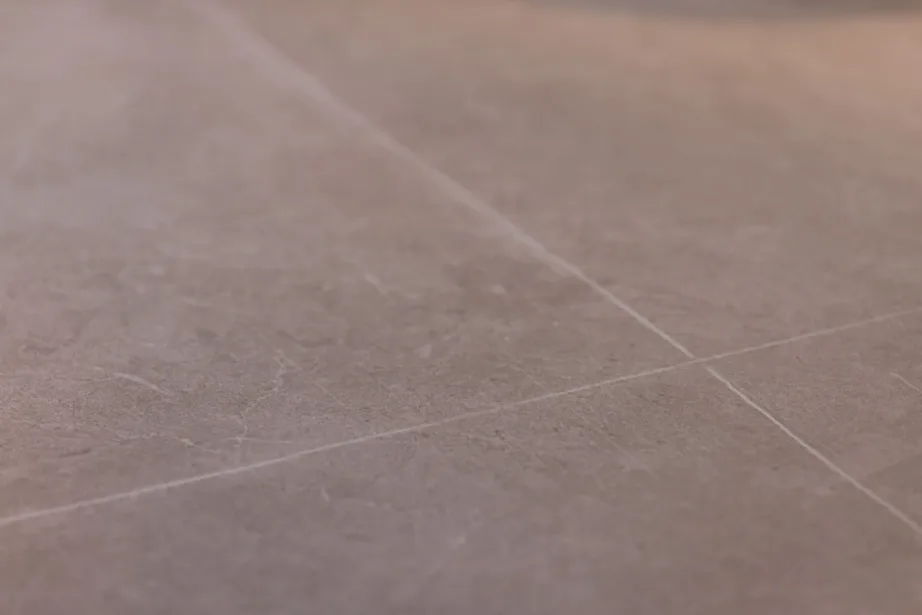 Ümmargune söögilaud Piazza, hall spraystone, naturaalse välimusega terasjalad, ø120 cm, 19996-170 – 8