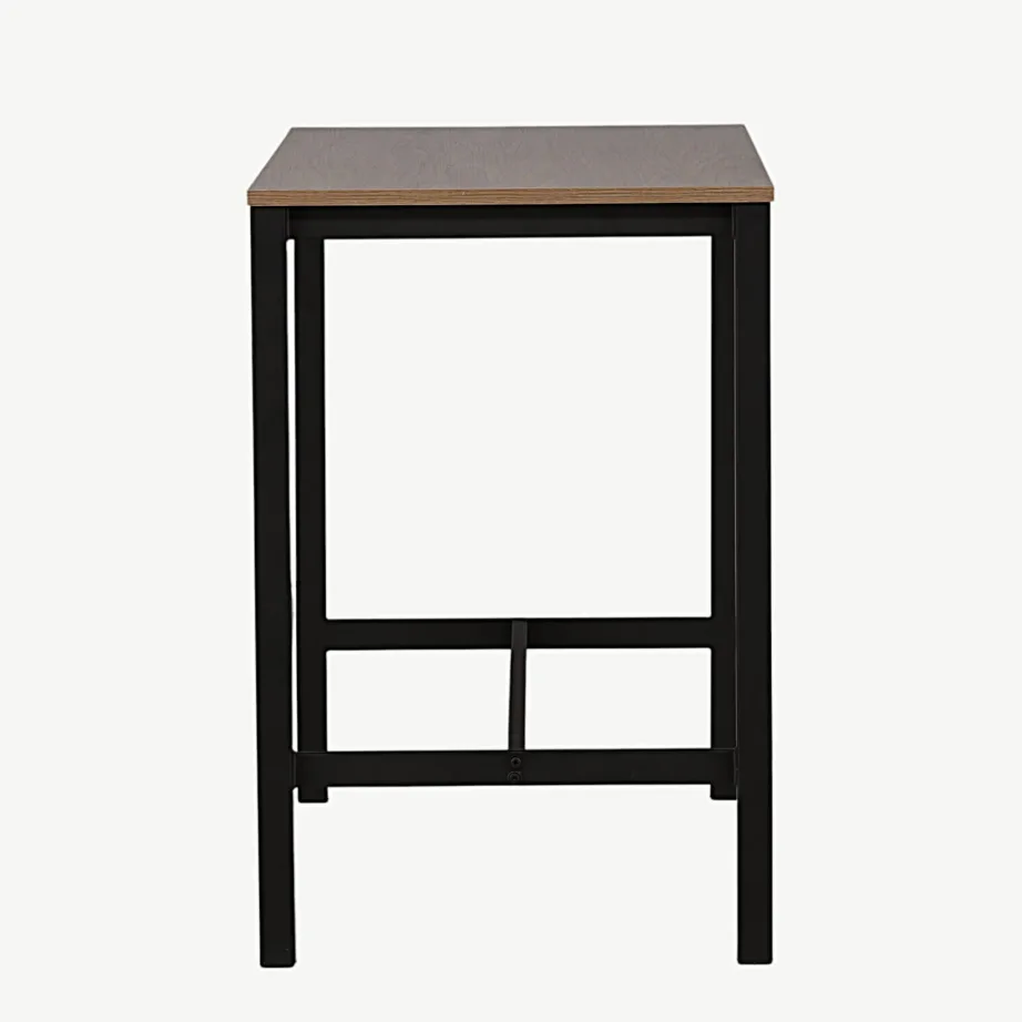 Pähklivärvi baarilaud Camden musta terasraamiga 120×60 cm, 19997-010 – 7