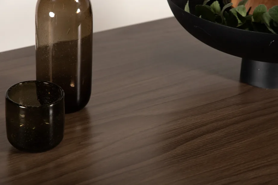 Pähklivärvi baarilaud Camden musta terasraamiga 120×60 cm, 19997-010 – 10