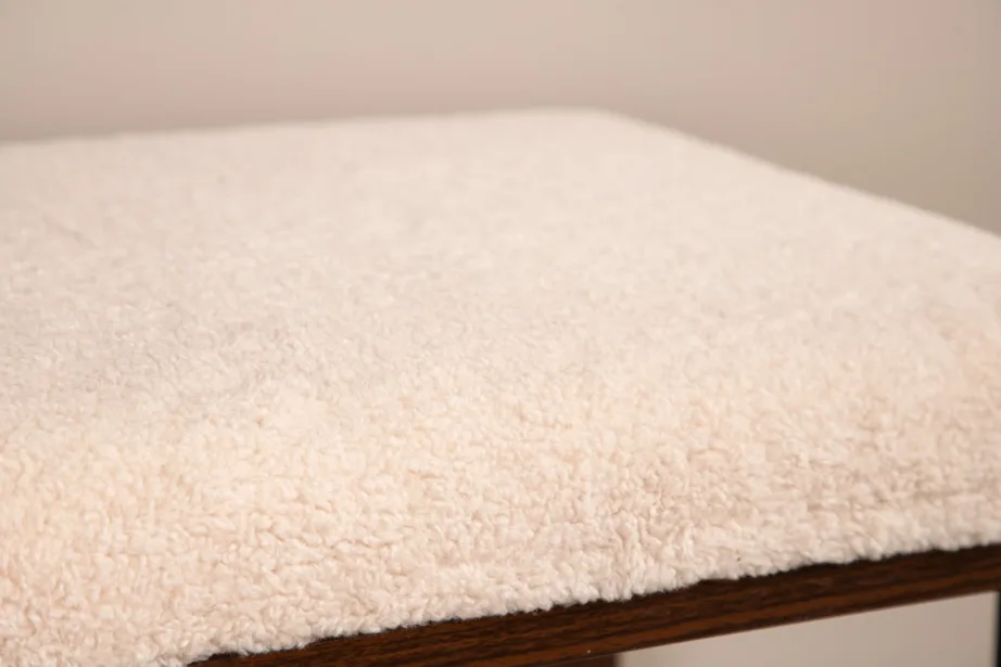 Chester pink, pähklipruun teras, valge buklee-kangas, 19999-014 – 12