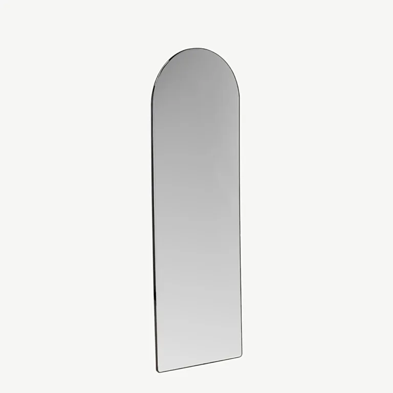 Suur ümaratipuline musta raamiga peegel Sarasota, 193 × 66 cm - 19999-051