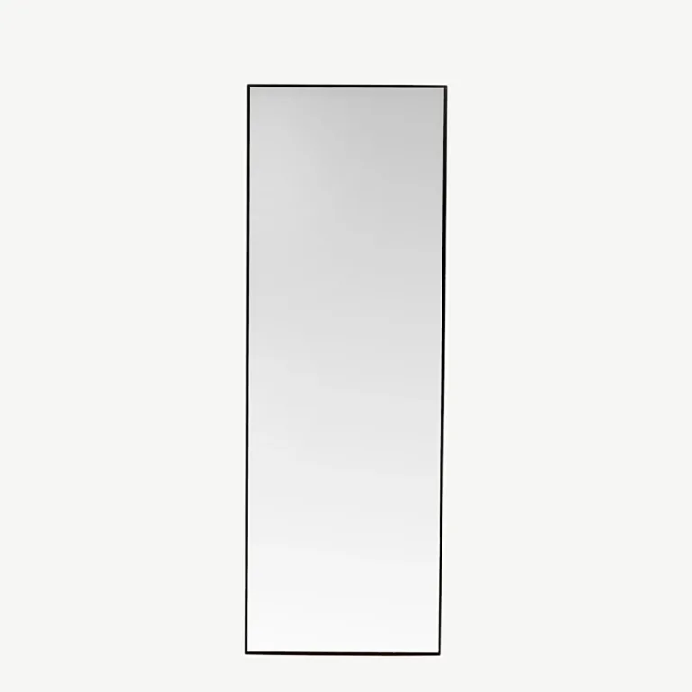 Daltoni suur ristkülikukujuline peegel, matt must raam, 67×193 cm - 19999-060