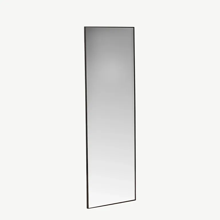 Daltoni suur ristkülikukujuline peegel, matt must raam, 67×193 cm - 19999-060