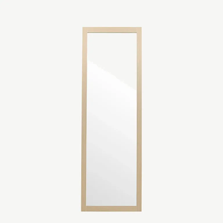 Valge peitsiga MDF-raamis peegel Sebring (55 × 170 cm) - 19999-130